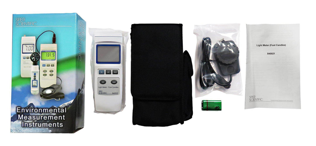 Sper Scientific Direct Light Meter (Foot-Candles) product image 7
