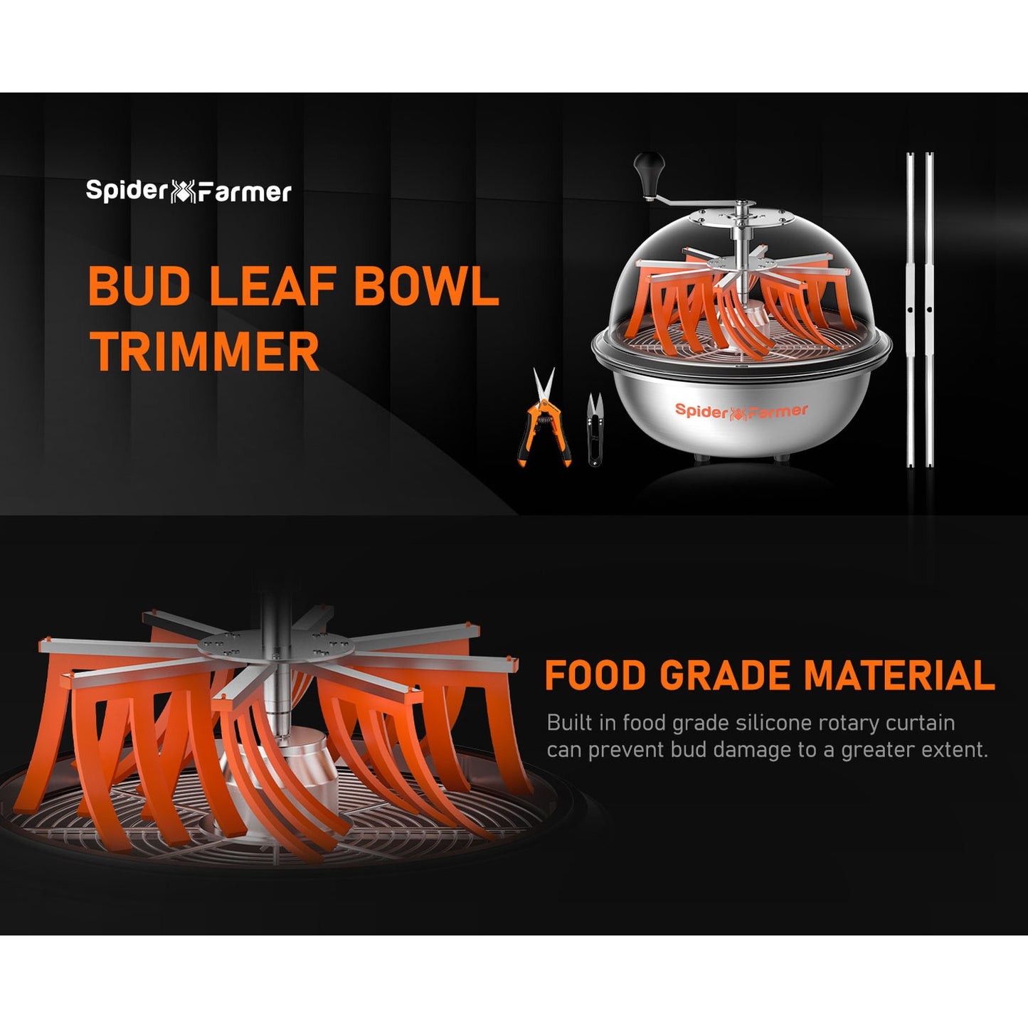 Spider Farmer 16" Bowl Leaf Trimmer product image 11