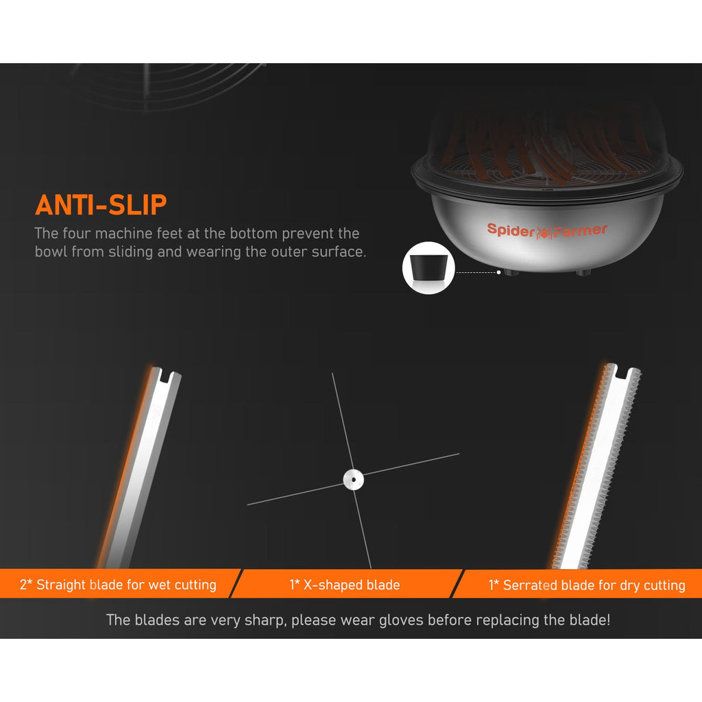 Spider Farmer 16" Bowl Leaf Trimmer product image 3