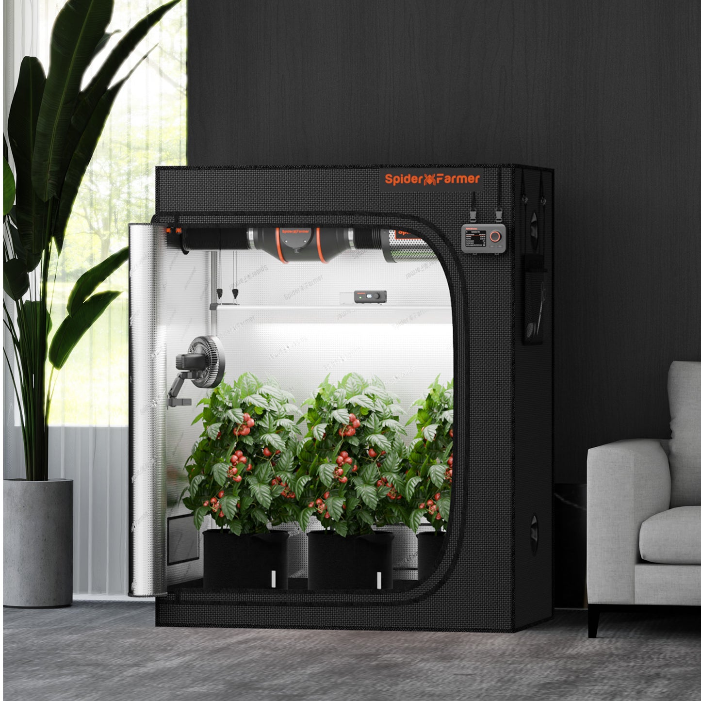 Spider Farmer 2' x 4' x 5' (60 x 120 x 150 cm) Indoor Grow Tent product image 10