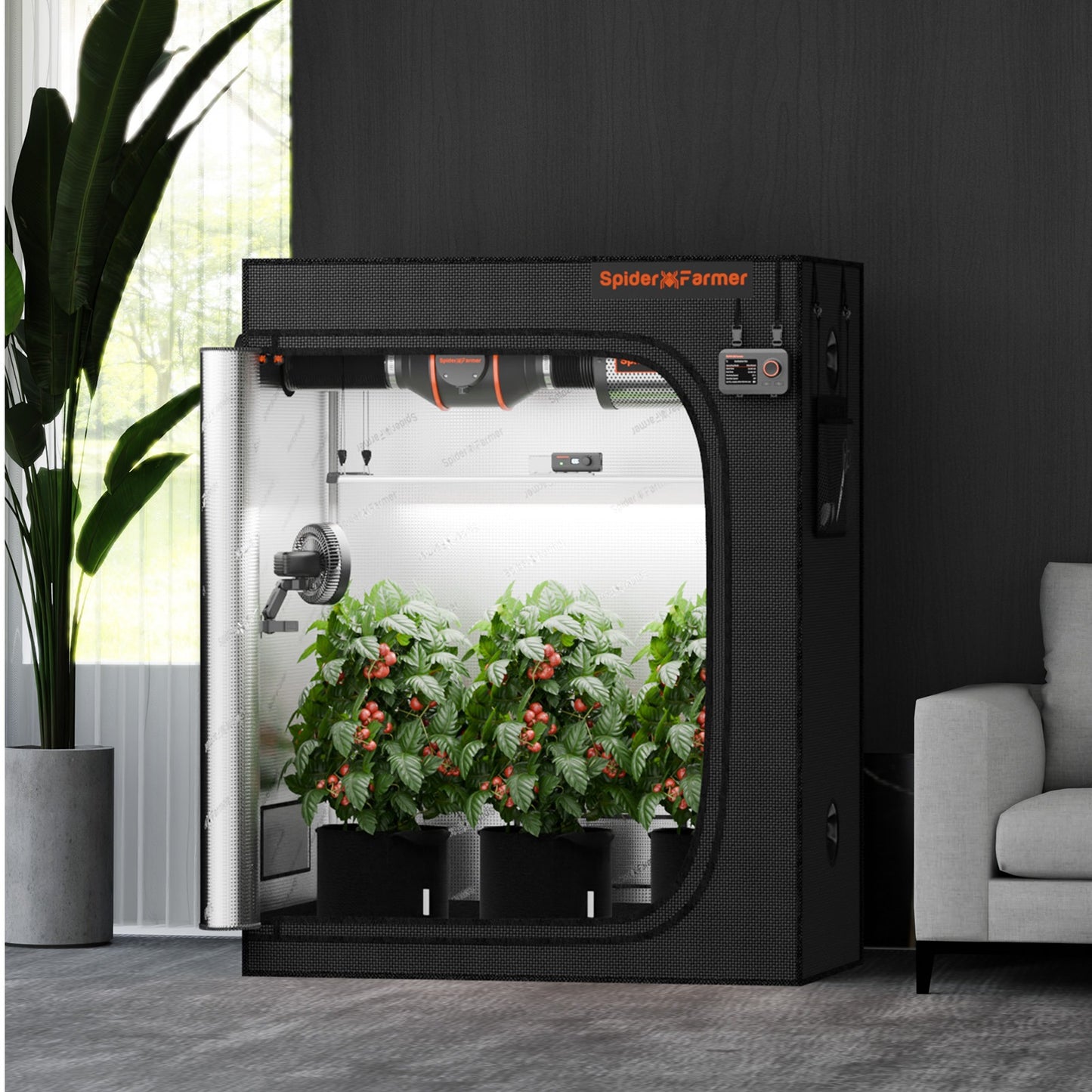 Spider Farmer 2' x 4' x 5' (60 x 120 x 150 cm) Indoor Grow Tent product image 2