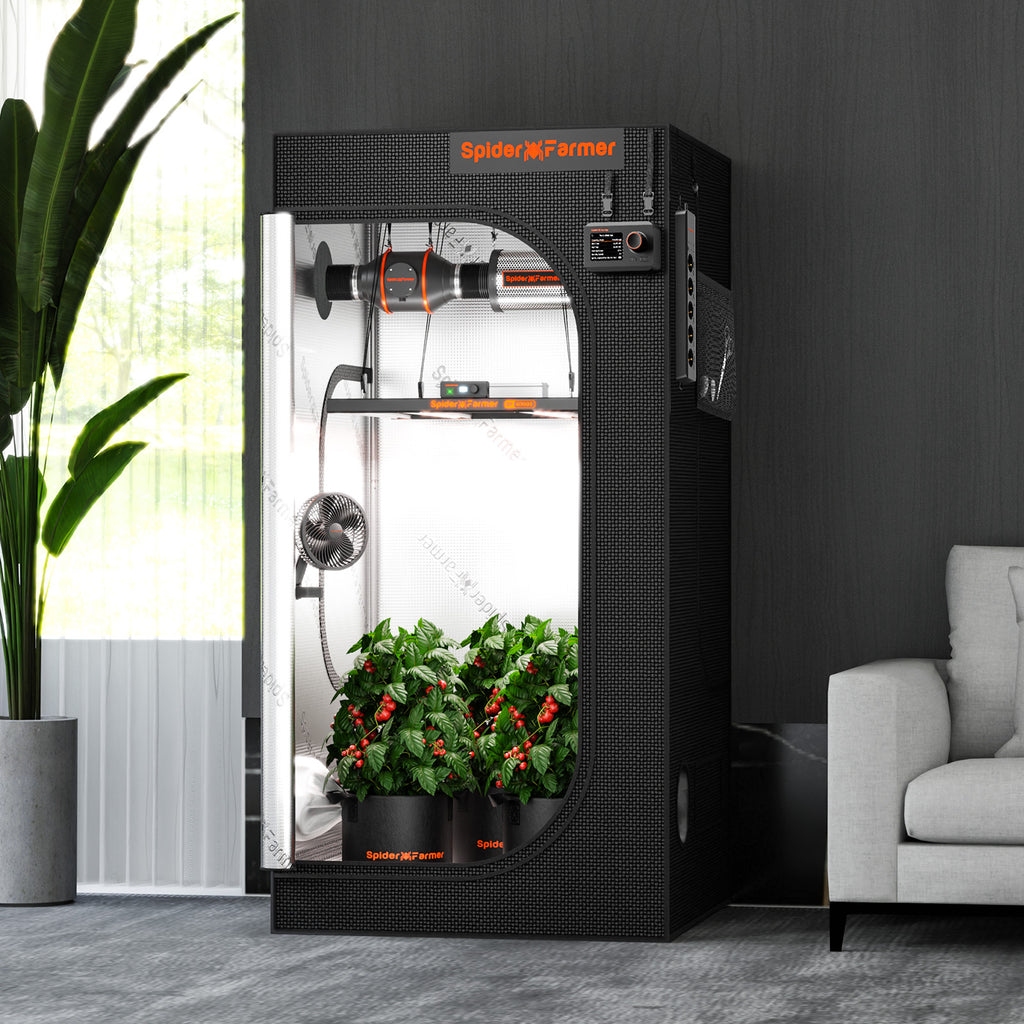 Spider Farmer 3'x3'x6' 90cm x 90cm x 180cm Indoor Grow Tent