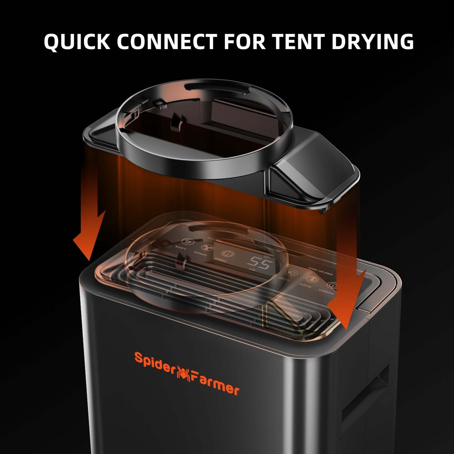 Spider Farmer 32 Pint Dehumidifier w/ Drain Hose product image 11