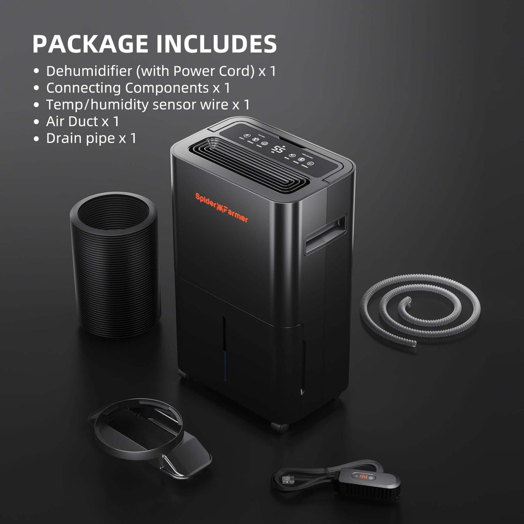 Spider Farmer 32 Pint Dehumidifier w/ Drain Hose product image 13