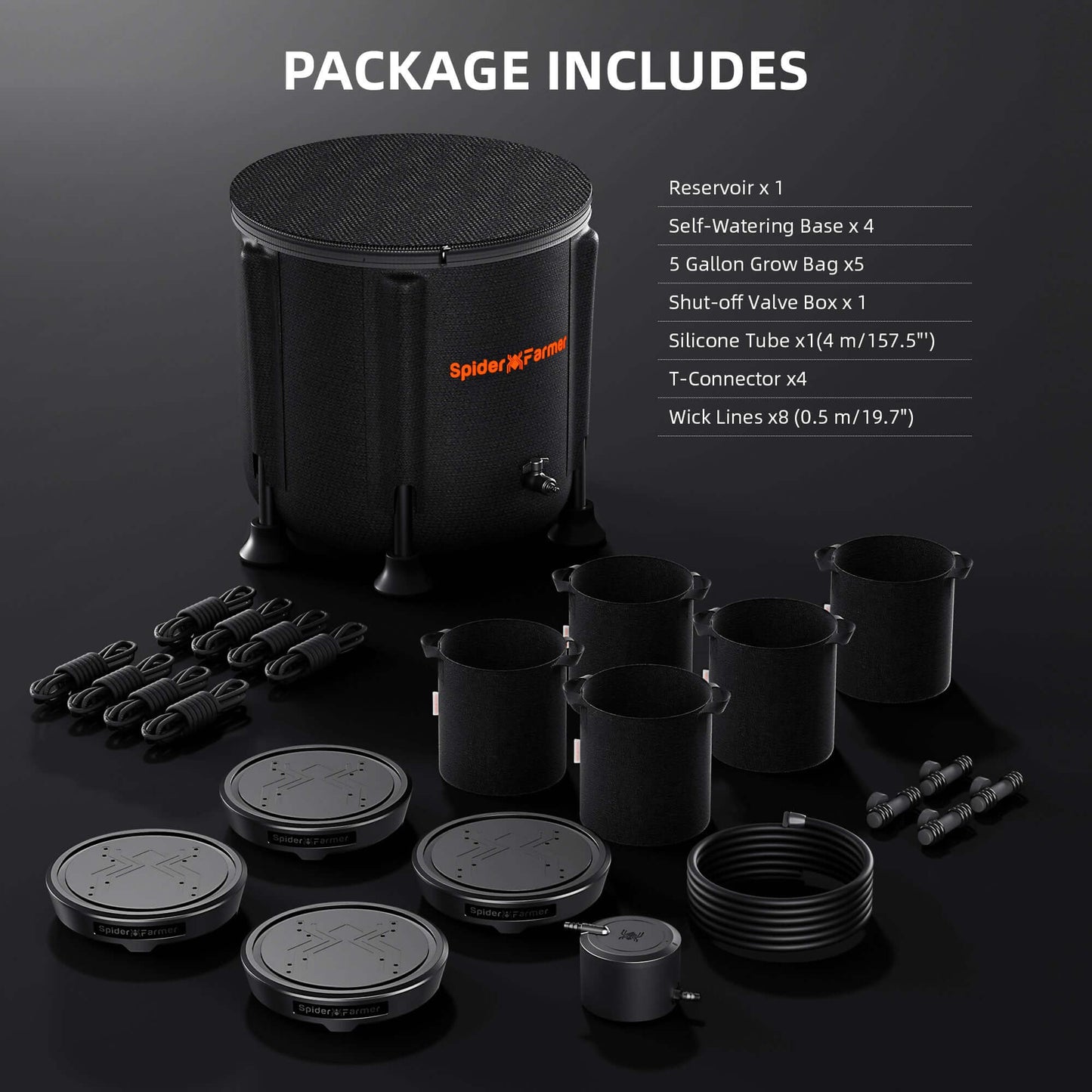 Spider Farmer 4 Self-watering System Kits product image 3
