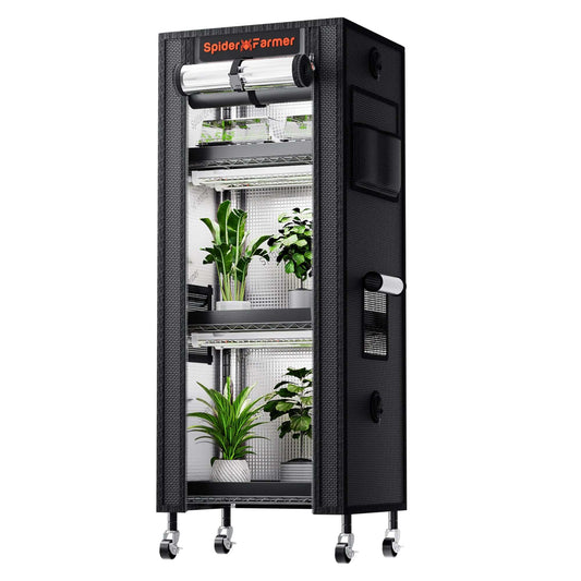Spider Farmer 4 Tier Plant Stand + 6 x 9W LED Light Bars + 1' x 1' 4" product image 1