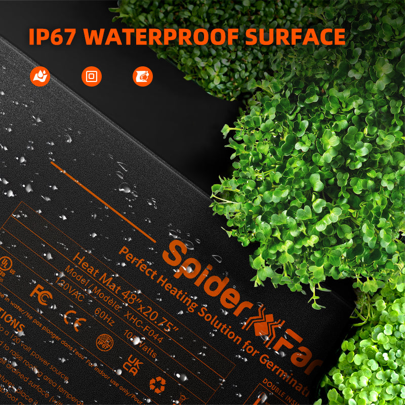 Spider Farmer 48" x 20.75" Seedling Heat Mat & Controller Set product image 2