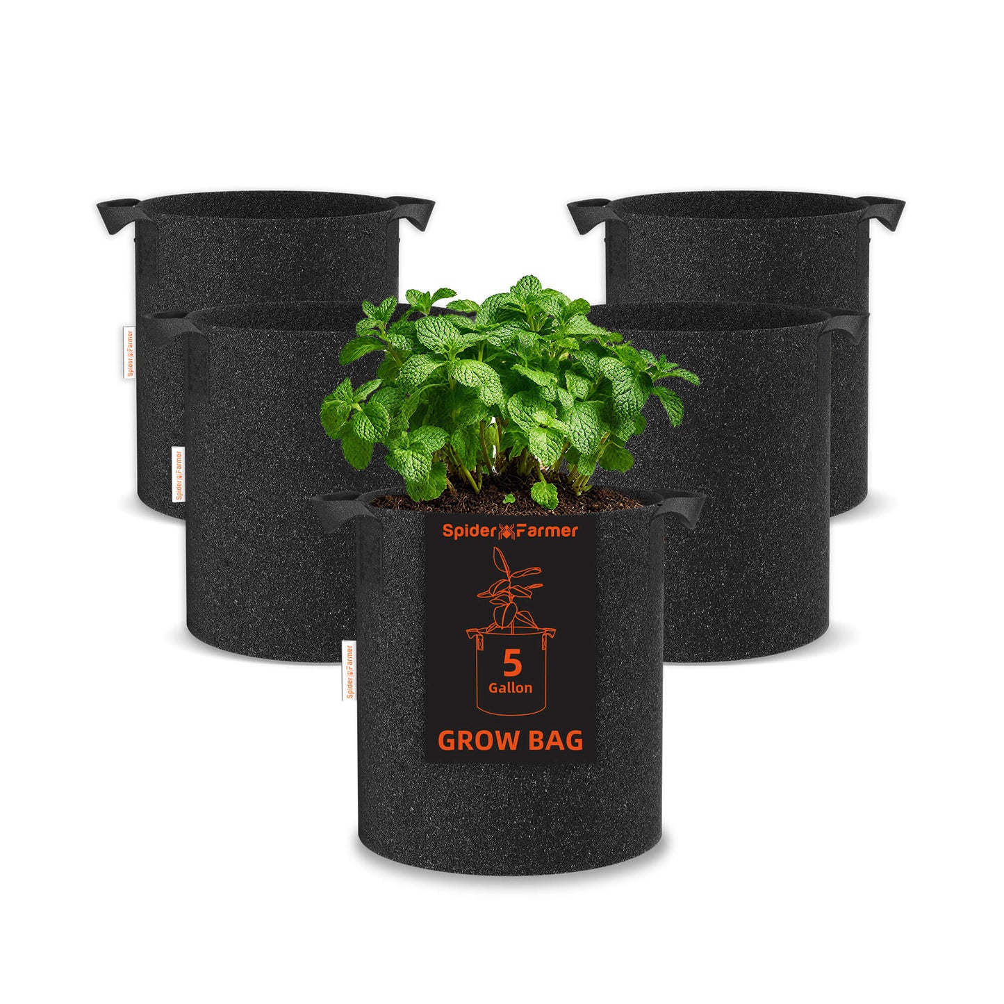 Spider Farmer 5 Gallon 300G Thickened Nonwoven Fabric Grow Bag product image 1
