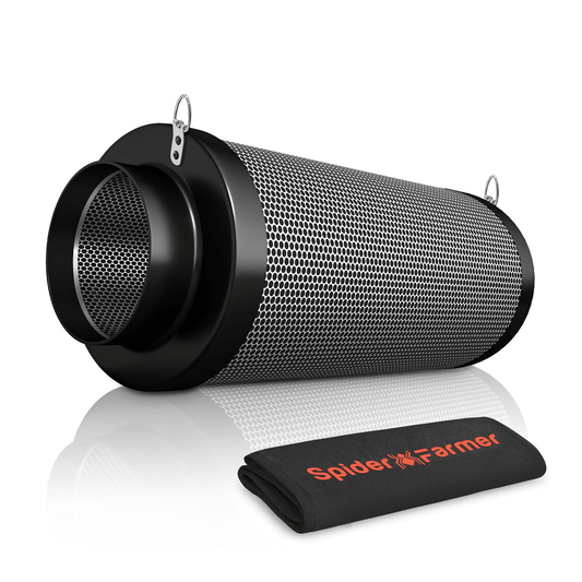 Spider Farmer 6" Incline Air Carbon Filter SF-6Carbonfilter Climate Control