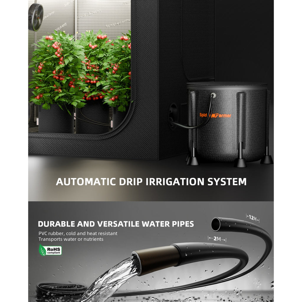 Spider Farmer Automatic Drip Irrigation System w/ Water Pump & 8 Drip product image 12