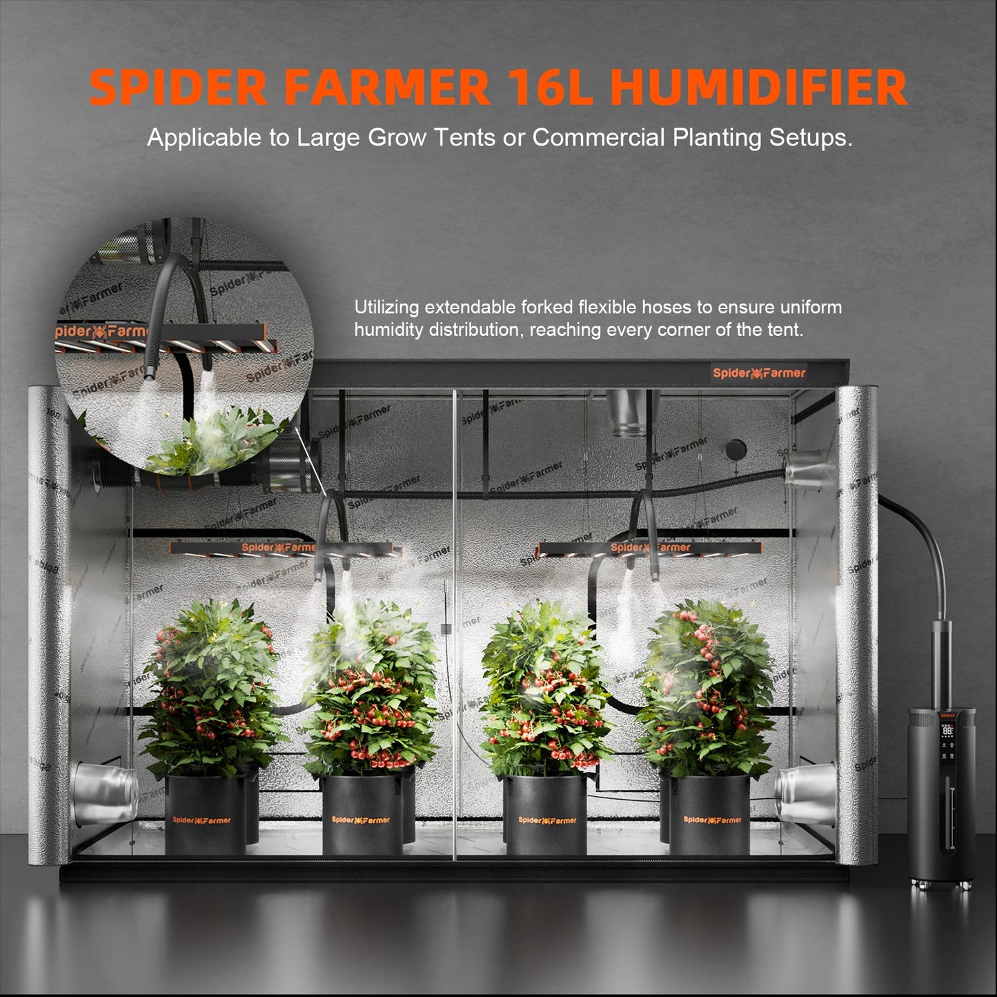 Spider Farmer Cool Mist Humidifier 16L product image 4
