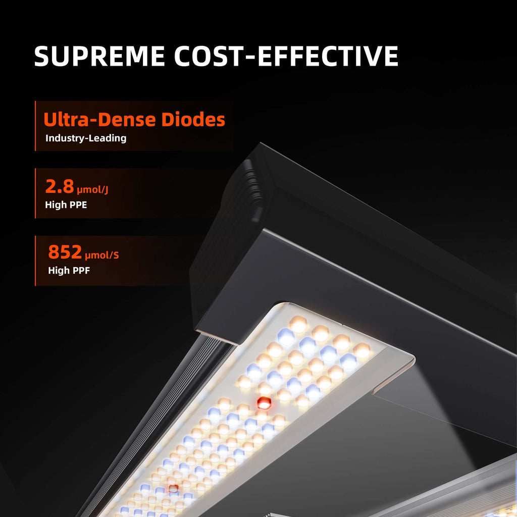 Spider Farmer G3000 LED Grow Light + 3' x 3' Grow Tent + 4" Inline Fan product image 3
