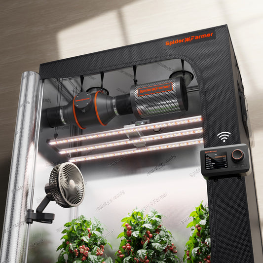 Spider Farmer G4500 LED Grow Light + 2.3' x 4.6' Grow Tent + 4" Inline product image 1