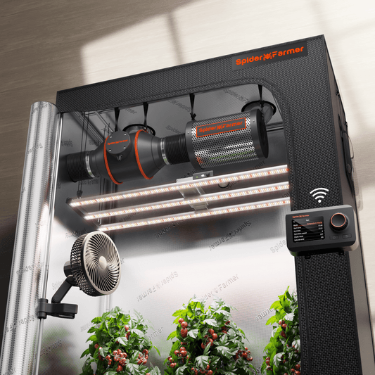 Spider Farmer G4500 LED Grow Light + 2.3' x 4.6' Grow Tent + 4" Inline product image 1