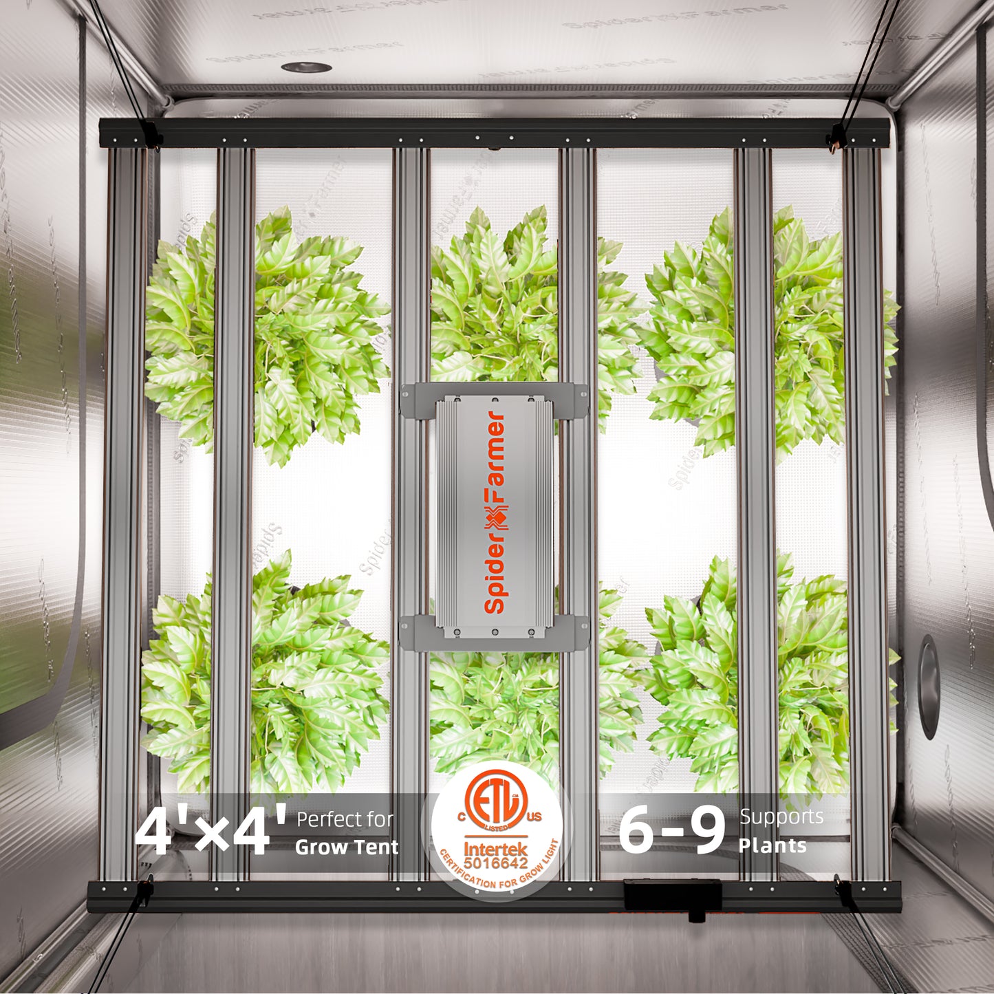 Spider Farmer G5000 480W Dimmable Full Spectrum LED Grow Light product image 7