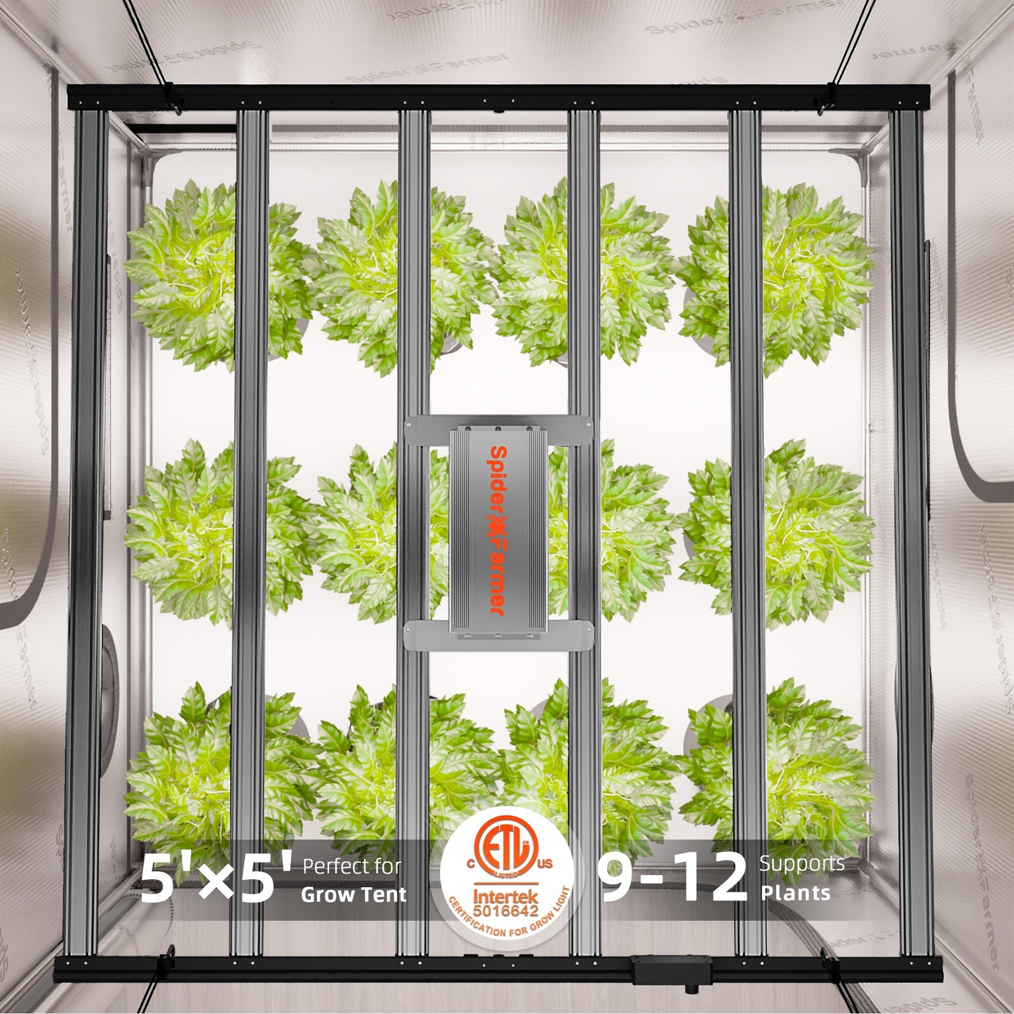 Spider Farmer G8600 860W Dimmable Full Spectrum LED Grow Light product image 14