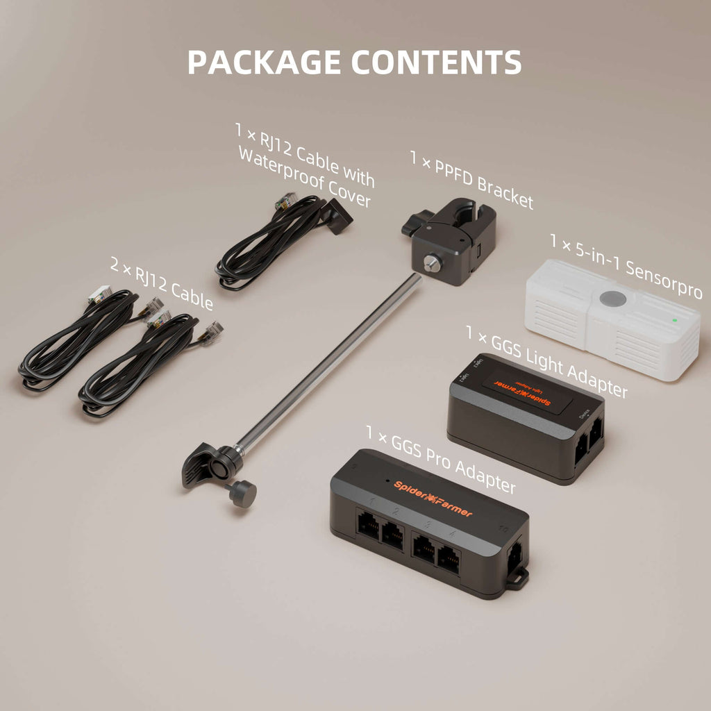 Spider Farmer Genius Grow System SensorPro Kits w/ CO2 Sensor & PAR product image 13