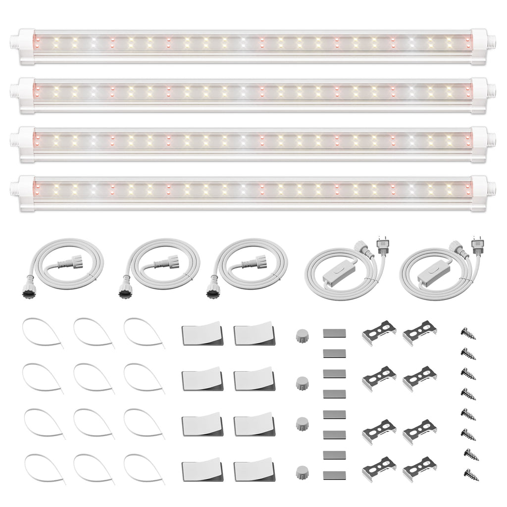 Spider Farmer GlowBar 1FT Full Spectrum LED Strips, 40W 4-Pack product image 1