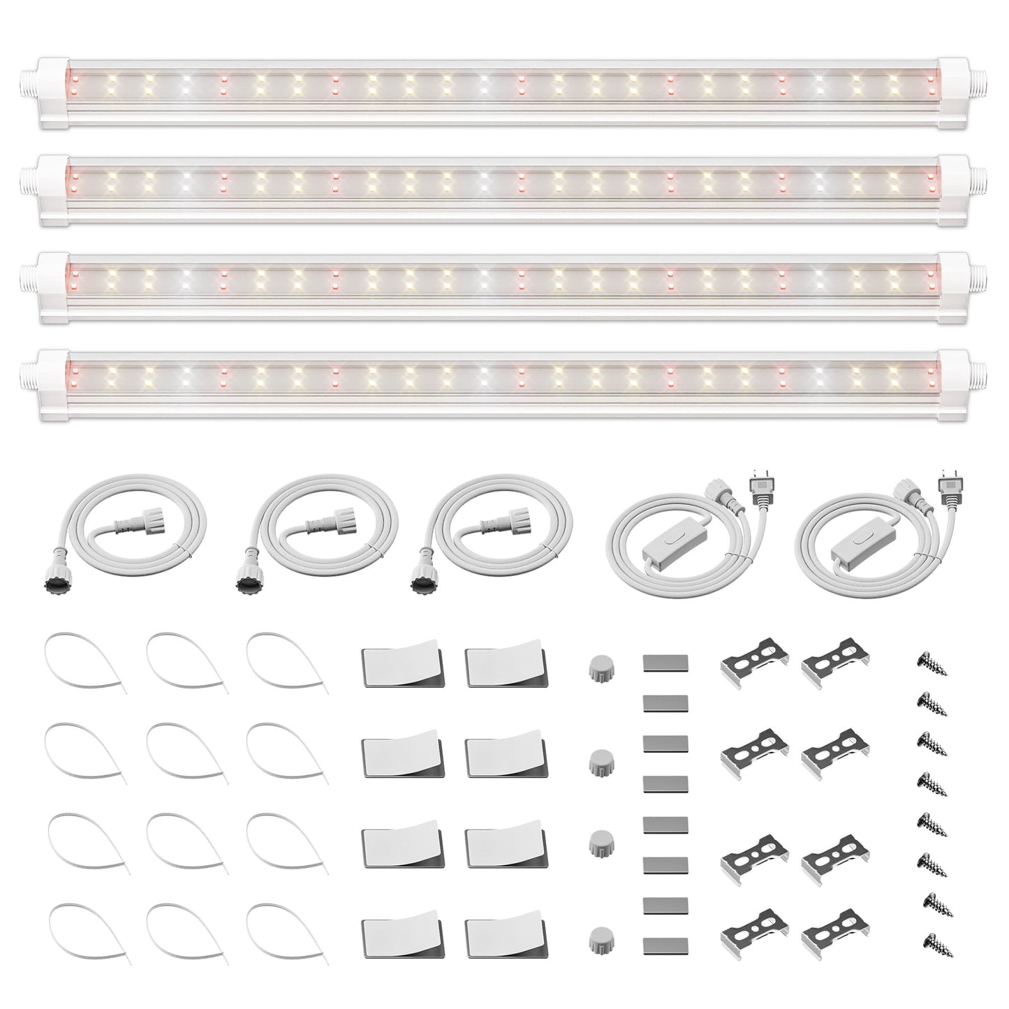 Spider Farmer GlowBar 1FT Full Spectrum LED Strips, 40W 4-Pack product image 1