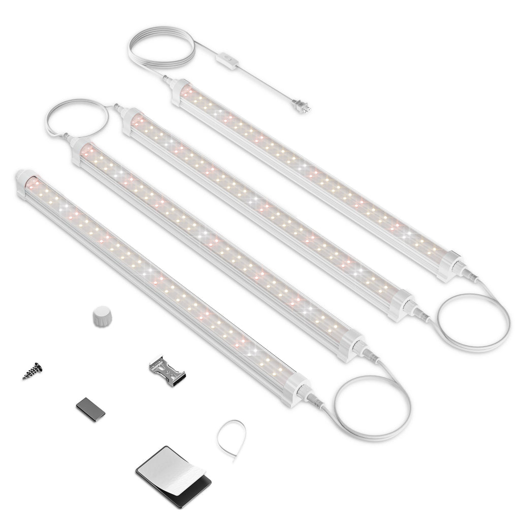Spider Farmer GlowBar Pro 1FT Dimmable Full Spectrum LED Strips, 40W 4-Pack product image 1