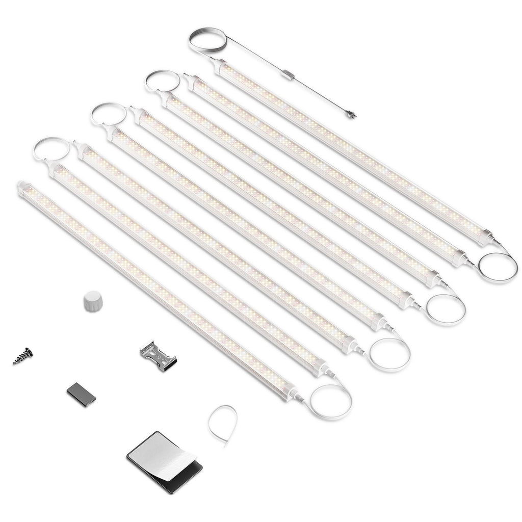 Spider Farmer GlowBar Pro 3FT Dimmable Full Spectrum LED Strips, 200W 8-Pack product image 1