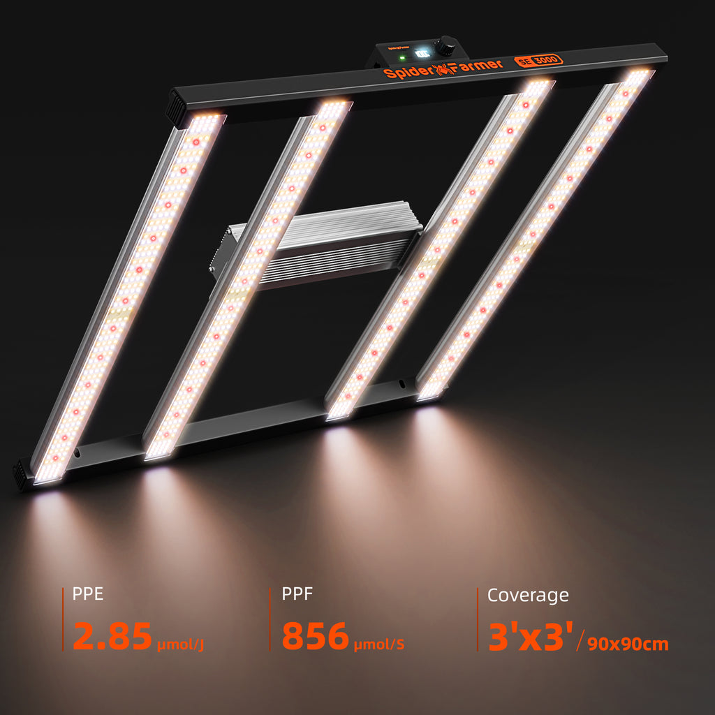 Spider Farmer SE3000 300W Dimmable Full Spectrum LED Grow Light product image 4