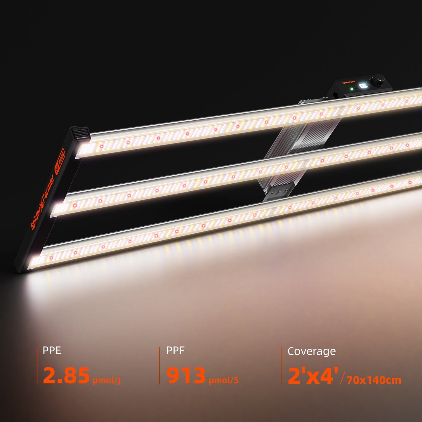 Spider Farmer SE4500 450W Dimmable Full Spectrum LED Grow Light product image 8