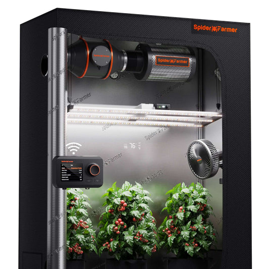 Spider Farmer SE4500 LED Grow Light + 2' 4" x 4' 8" Grow Tent + 4' product image 1