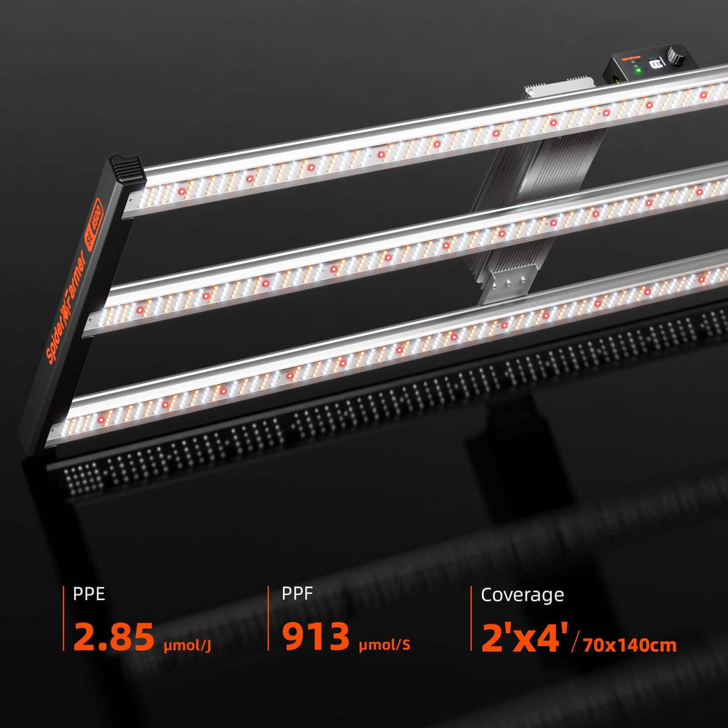 Spider Farmer SE4500 LED Grow Light + 2' 4" x 4' 8" Grow Tent + 4' product image 3