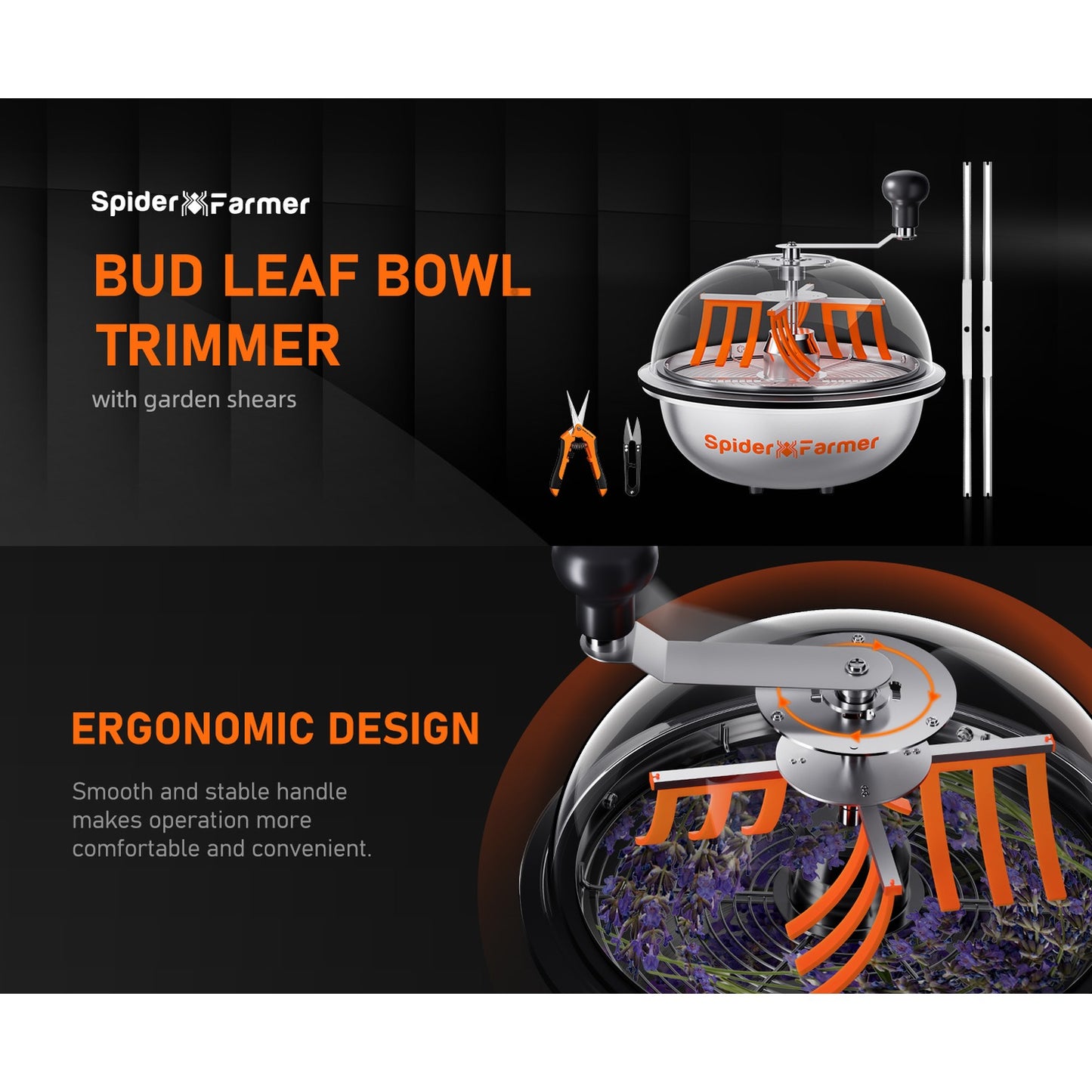 Spider Farmer SF BowlTrimmer13 Harvest & Extraction product image 9