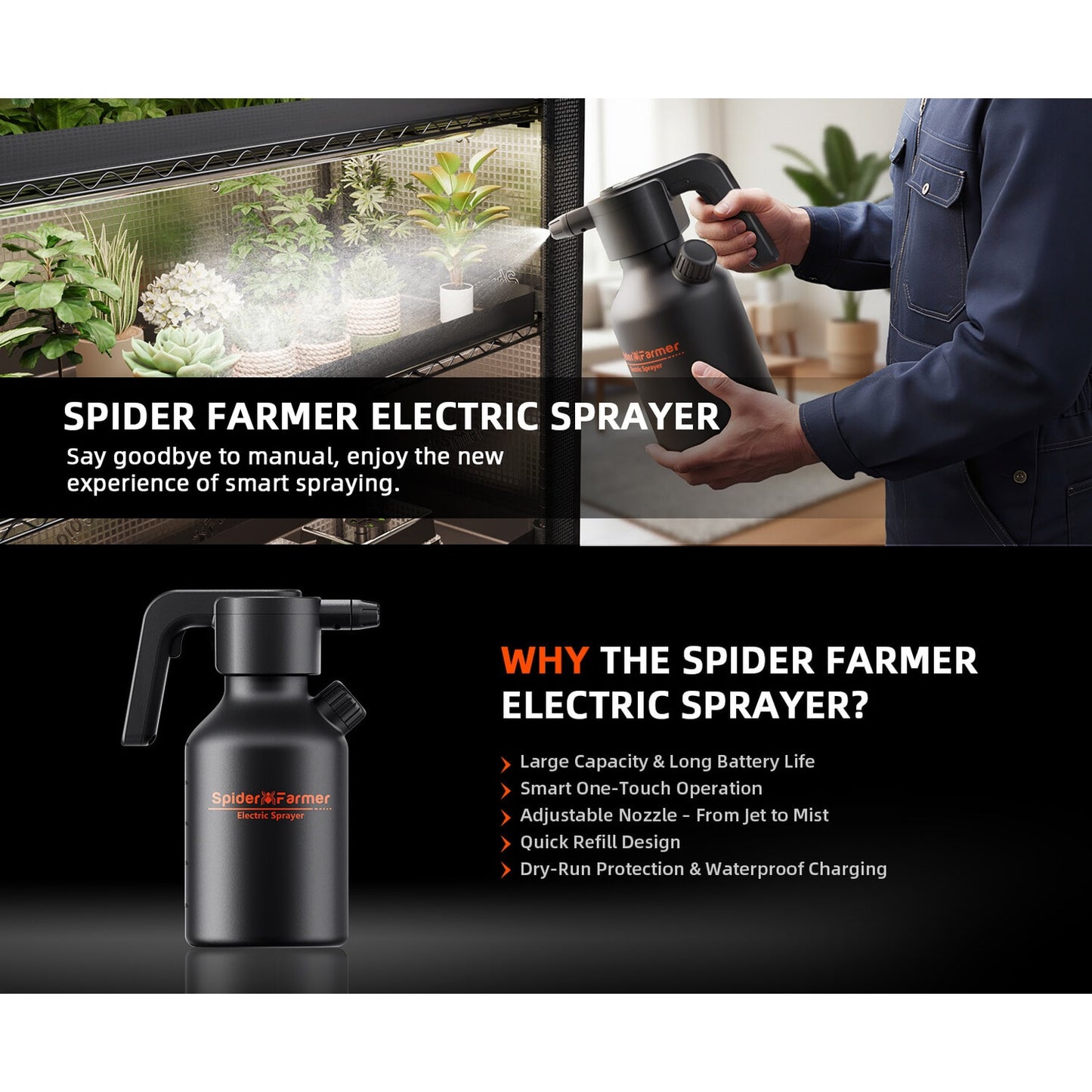 Spider Farmer SF Esprayer Planting & Watering product image 9