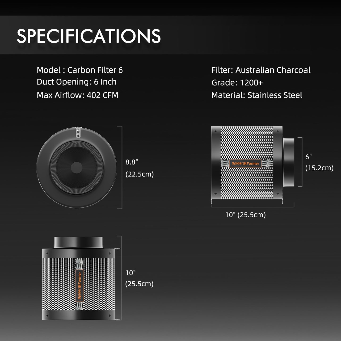 Spider Farmer SF Fanfilter SF-FanFilter product image 4