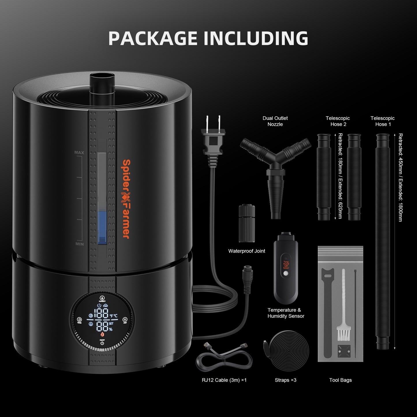 Spider Farmer SF Humidifier5 Climate Control product image 8