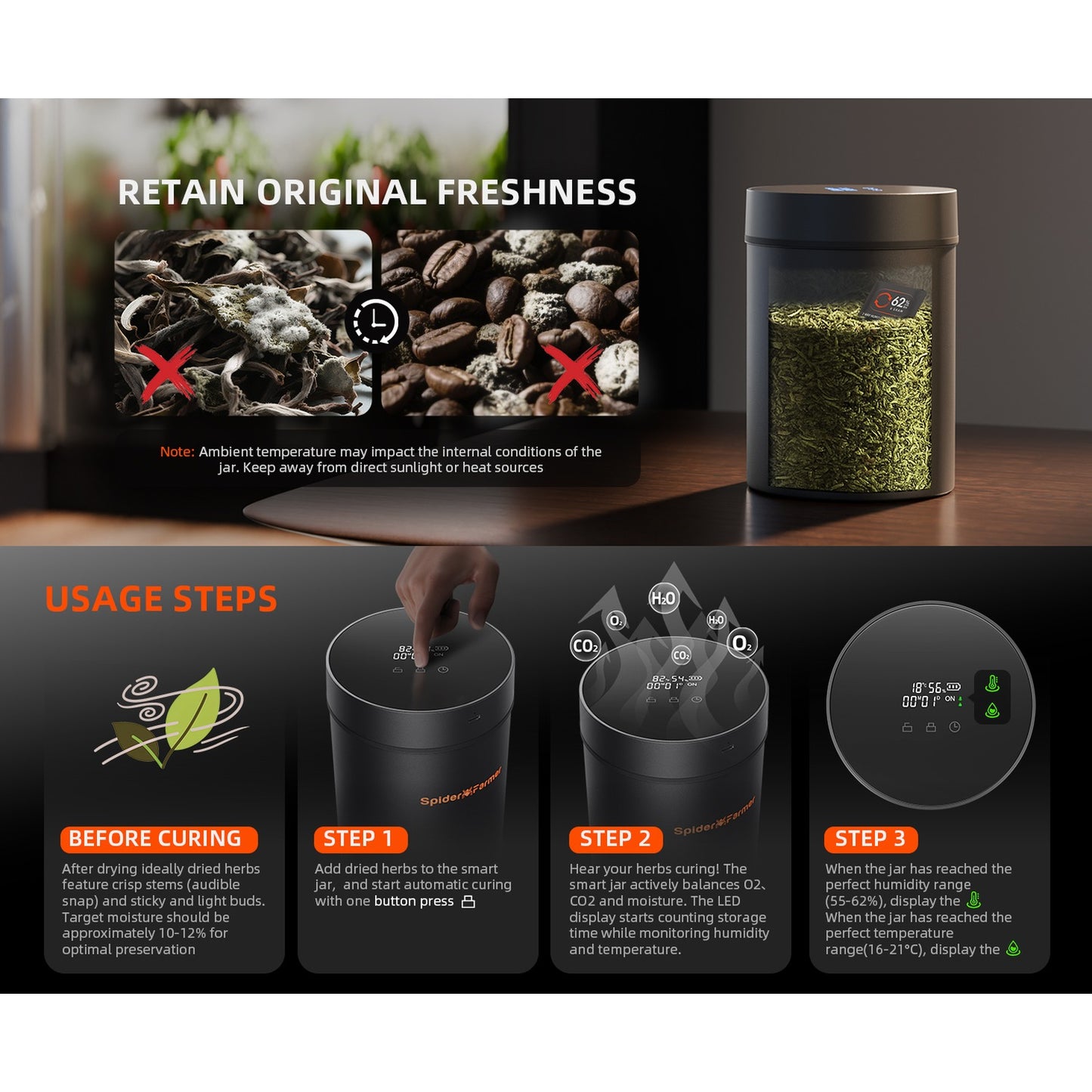 Spider Farmer SF Smartjar Harvest & Extraction product image 15