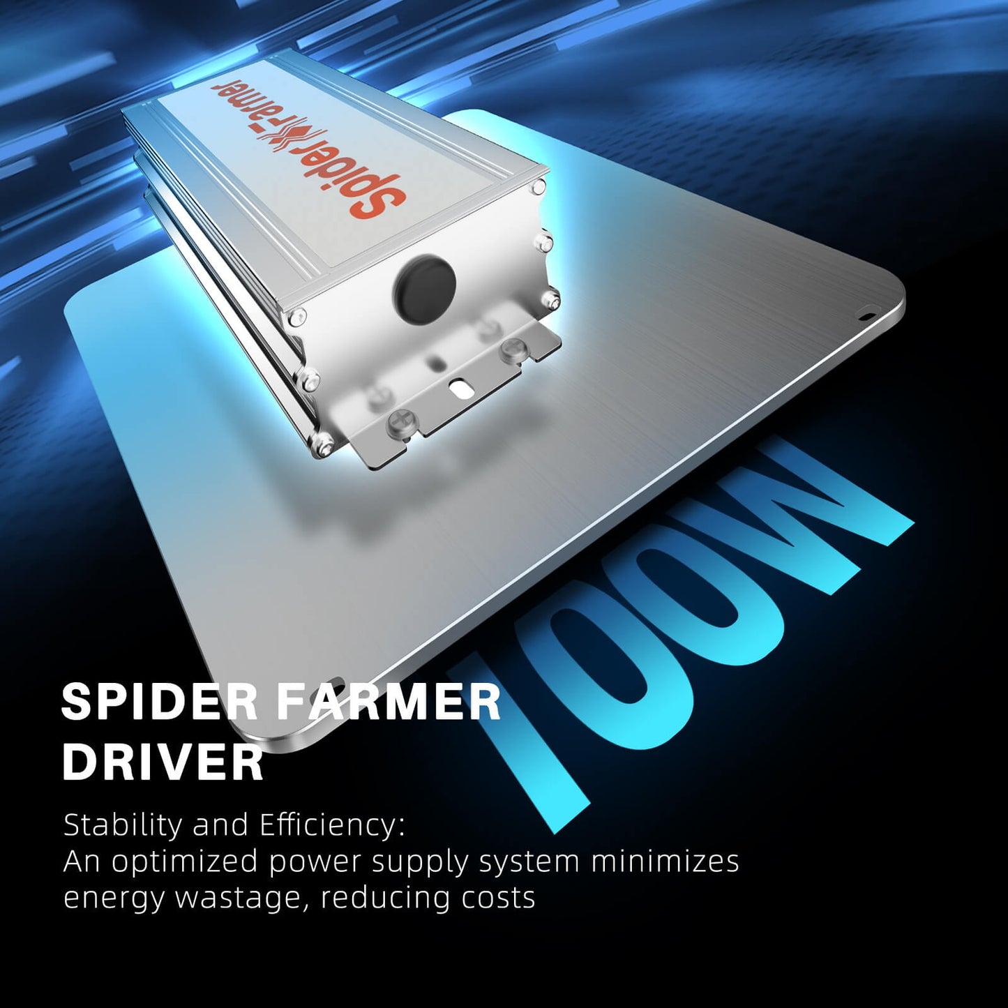 Spider Farmer SF1000 100W Dimmable Full Spectrum LED Grow Light product image 8
