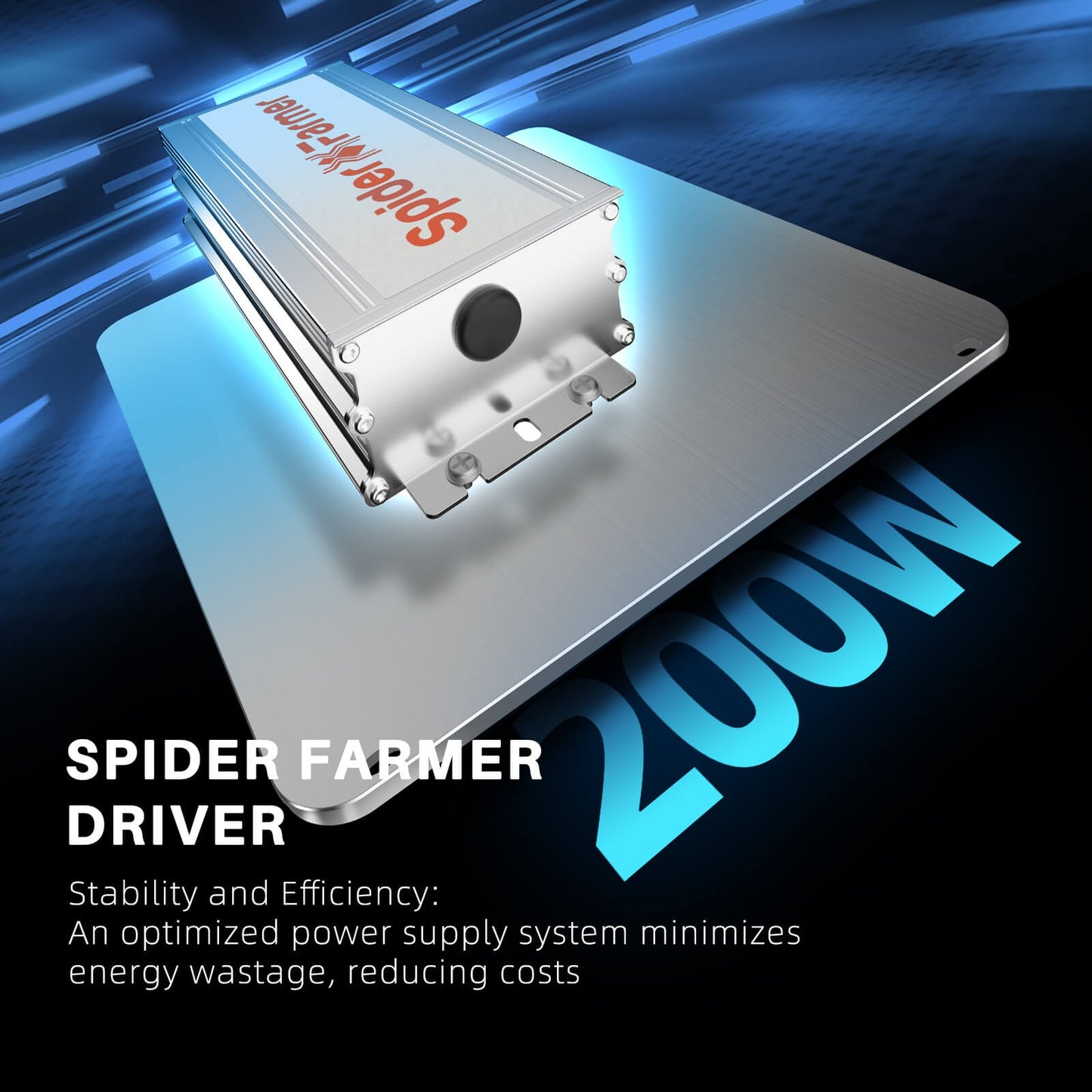 Spider Farmer SF2000Pro 200W Dimmable Full Spectrum LED Grow Light product image 5