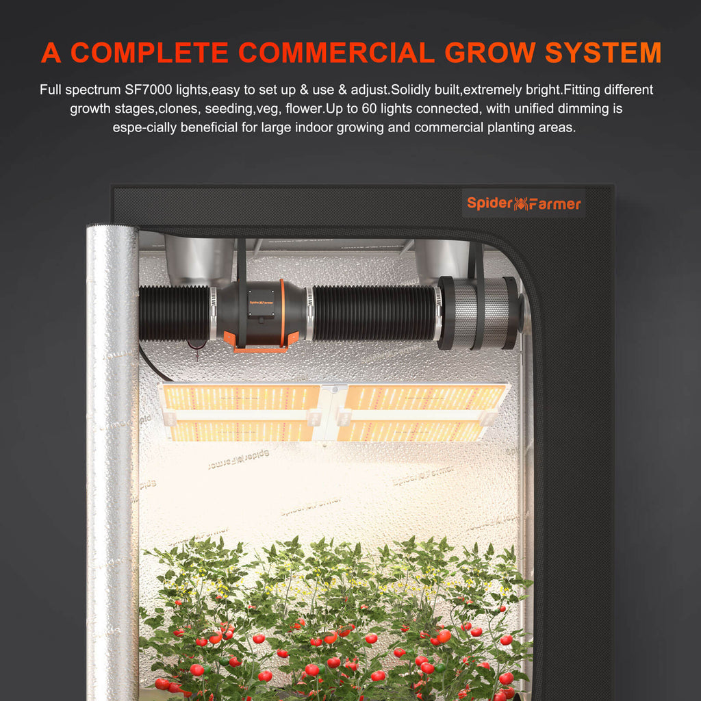 Spider Farmer SF7000 650W Dimmable Full Spectrum LED Grow Light product image 10
