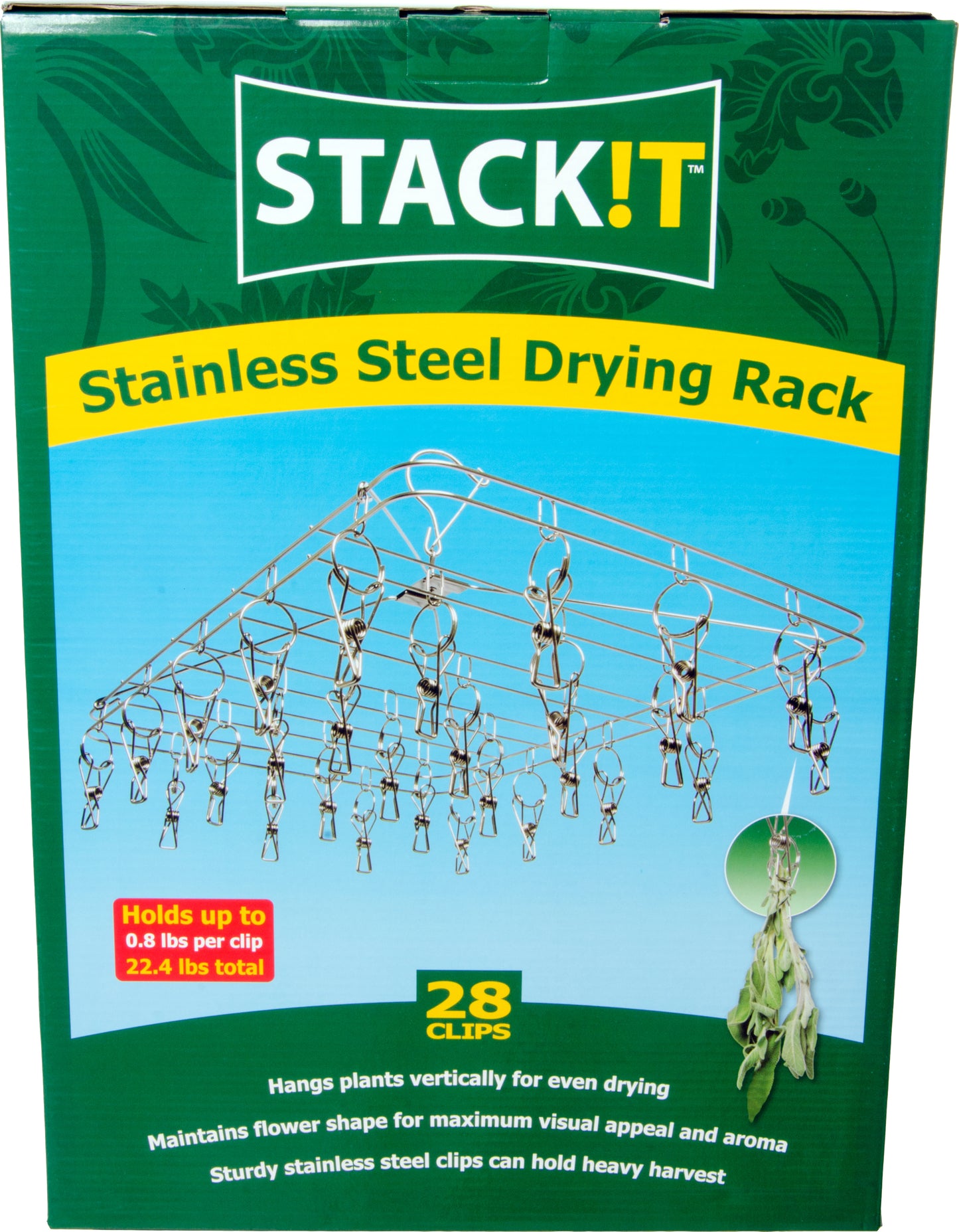 STACK!T 28 Clip Stainless Steel Drying Rack product image 4
