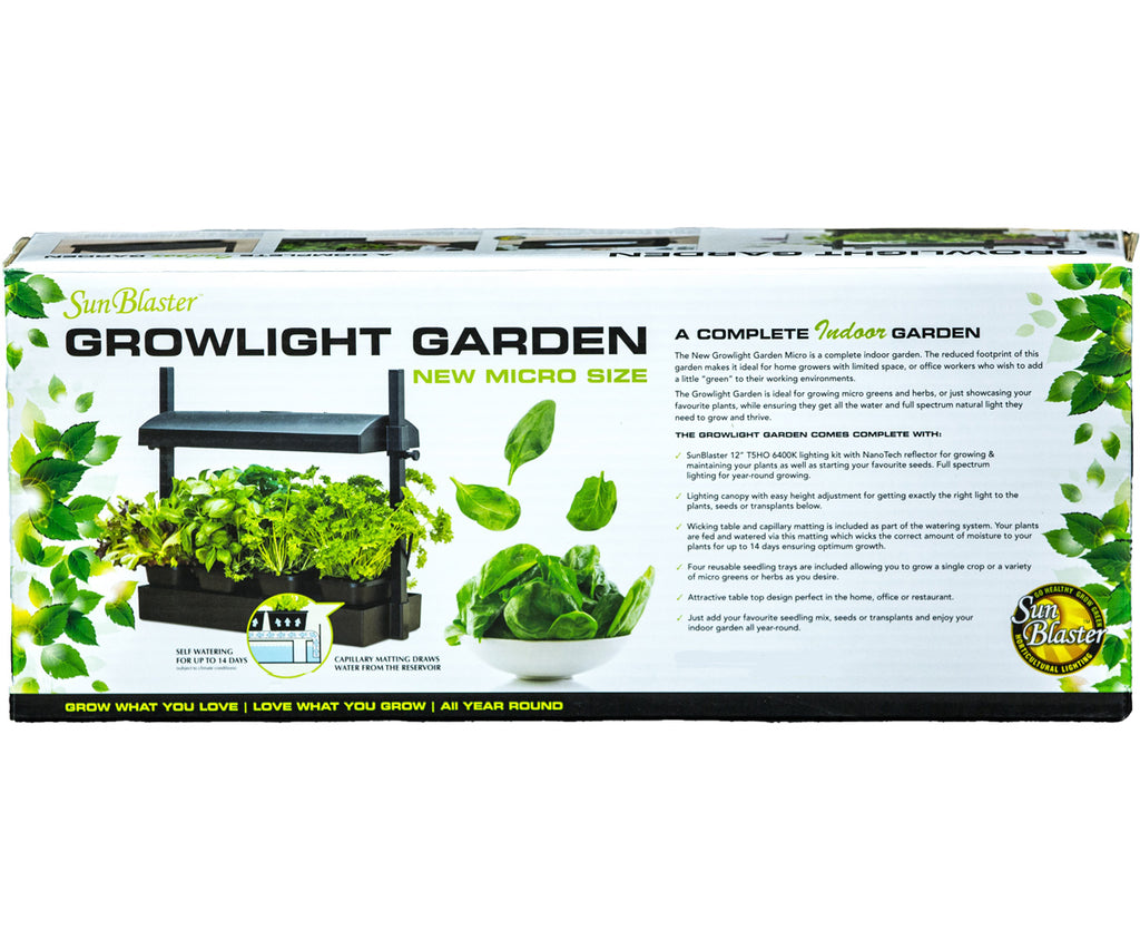 SunBlaster Micro LED Grow Light Garden Black product image 5