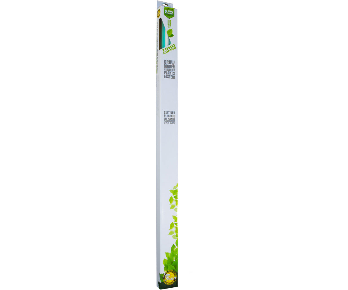 SunBlaster T5HO 54W 6400K w/NanoTech Reflector 4' product image 1
