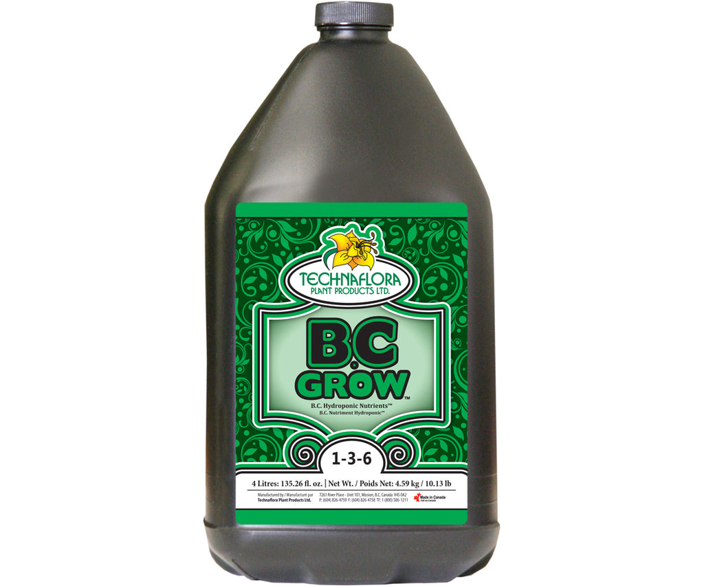 Technaflora B.C. Grow 4 L Nutrients & Additives product image 1