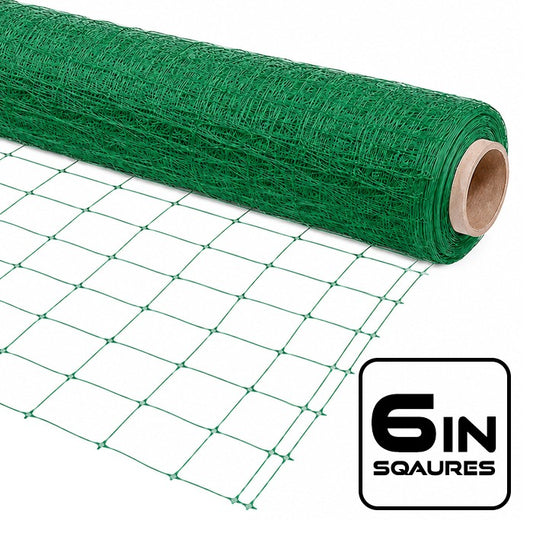 VineLine 5' x 1000' (GREEN) VineLine Plastic Garden Netting Roll product image 1
