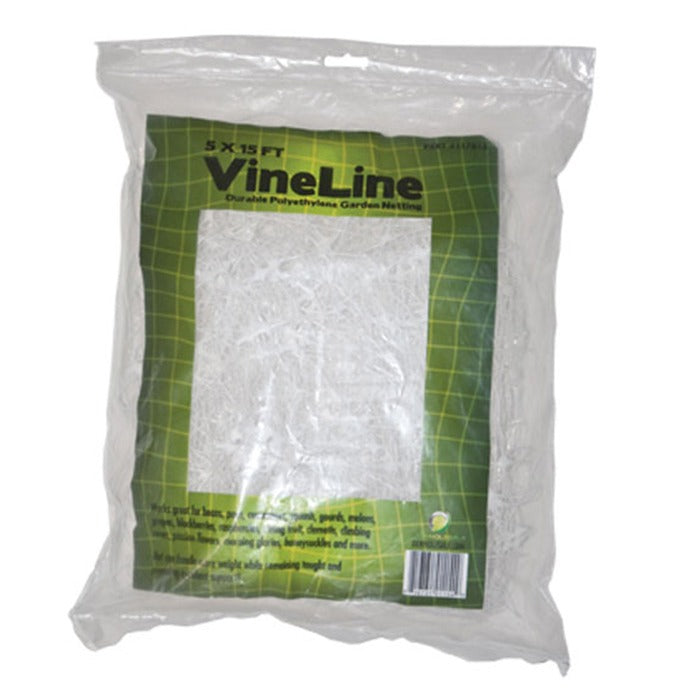 VineLine 5' x 15' (WHITE) VineLine Plastic Garden Netting product image 1