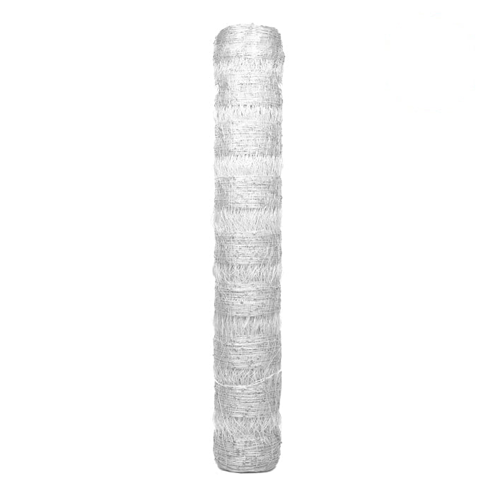 VineLine 6.5' x 3300' White VineLine Plastic Garden Netting Roll w/ 4" product image 1