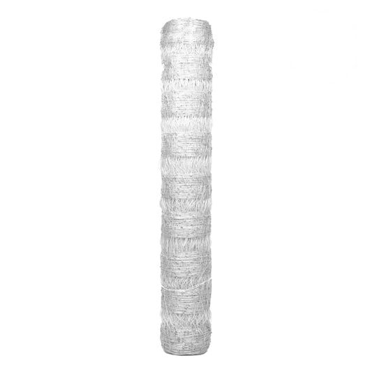 VineLine 6.5' x 3300' White VineLine Plastic Garden Netting Roll w/ 4" product image 1