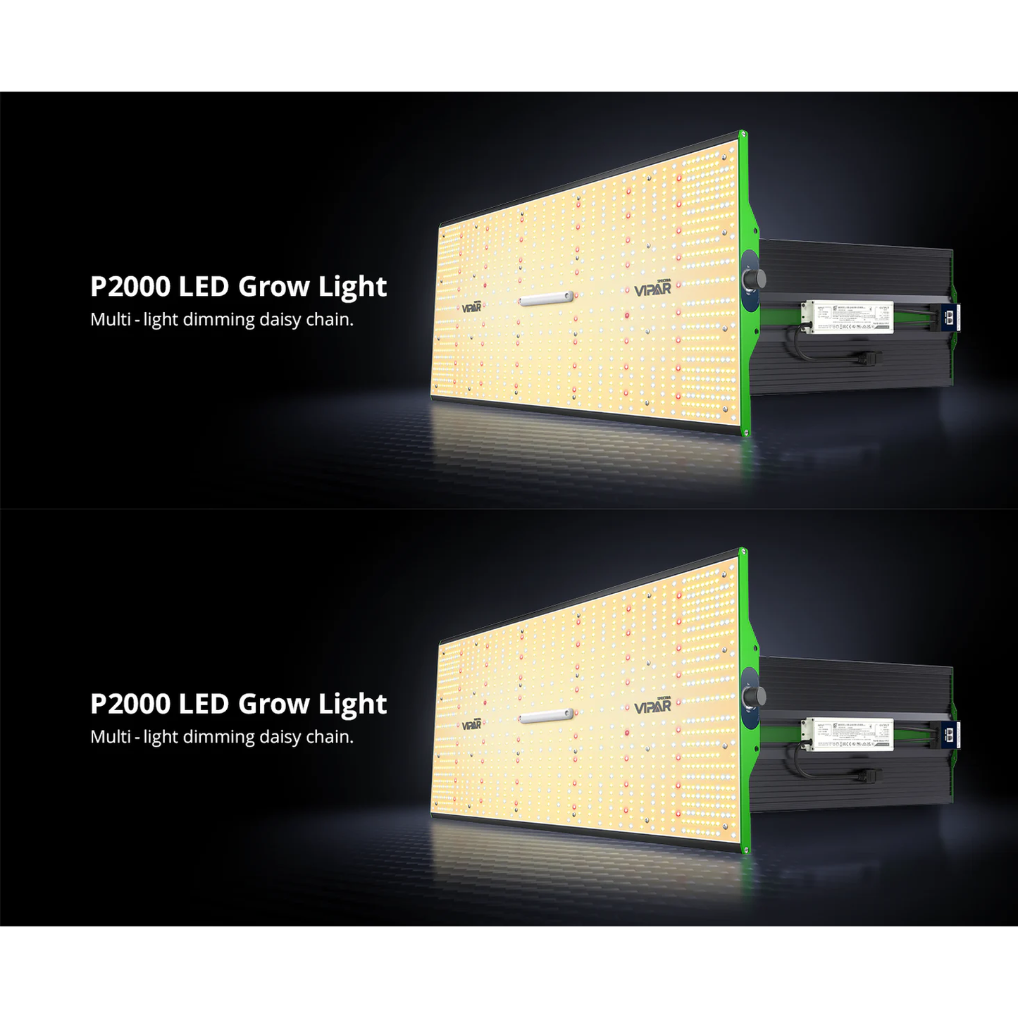 ViparSpectra P2000 200W Infrared Full Spectrum LED Grow Light product image 8