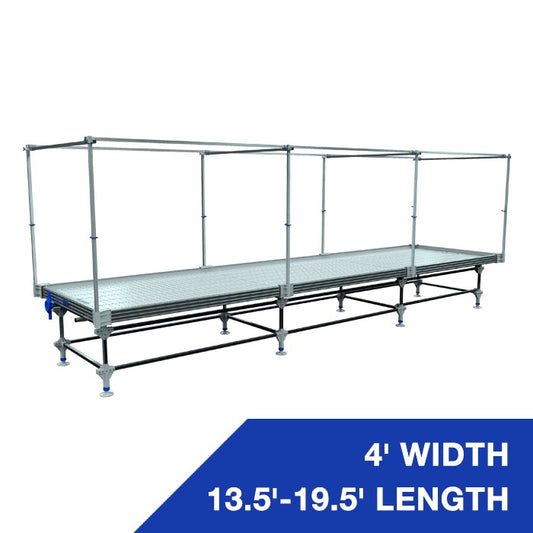 Wachsen Professional 4' Rolling Bench 13.5'-19.5' Length w/ Complete product image 1