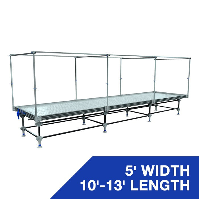 Wachsen Professional 5' Rolling Bench 10'-13' Length w/ Complete product image 1