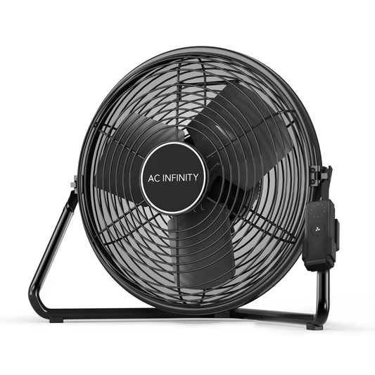 AC Infinity CLOUDLIFT S14, Floor Wall Fan with Wireless Controller, 14-Inch AC-WFS14 Ventilation