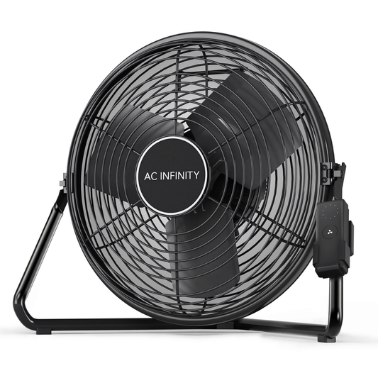 AC Infinity CLOUDLIFT S16, Floor Wall Fan with Wireless Controller, 16-Inch AC-WFS16 Ventilation